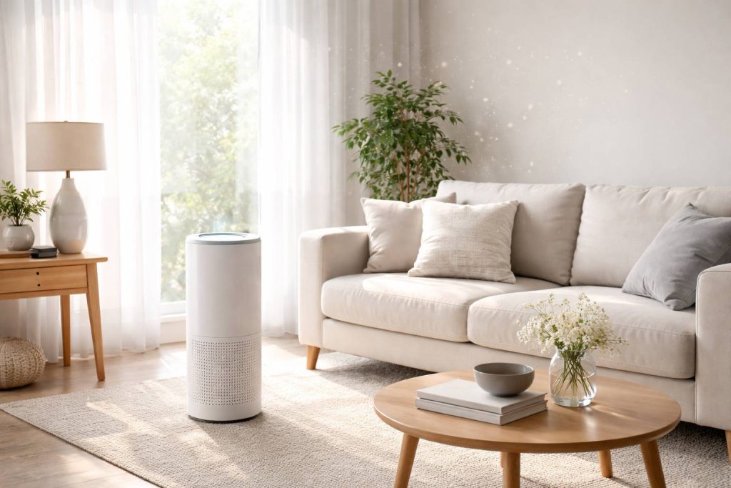 Cómo elegir un purificador de aire para alergias: CADR, filtros HEPA y tamaño de habitación
