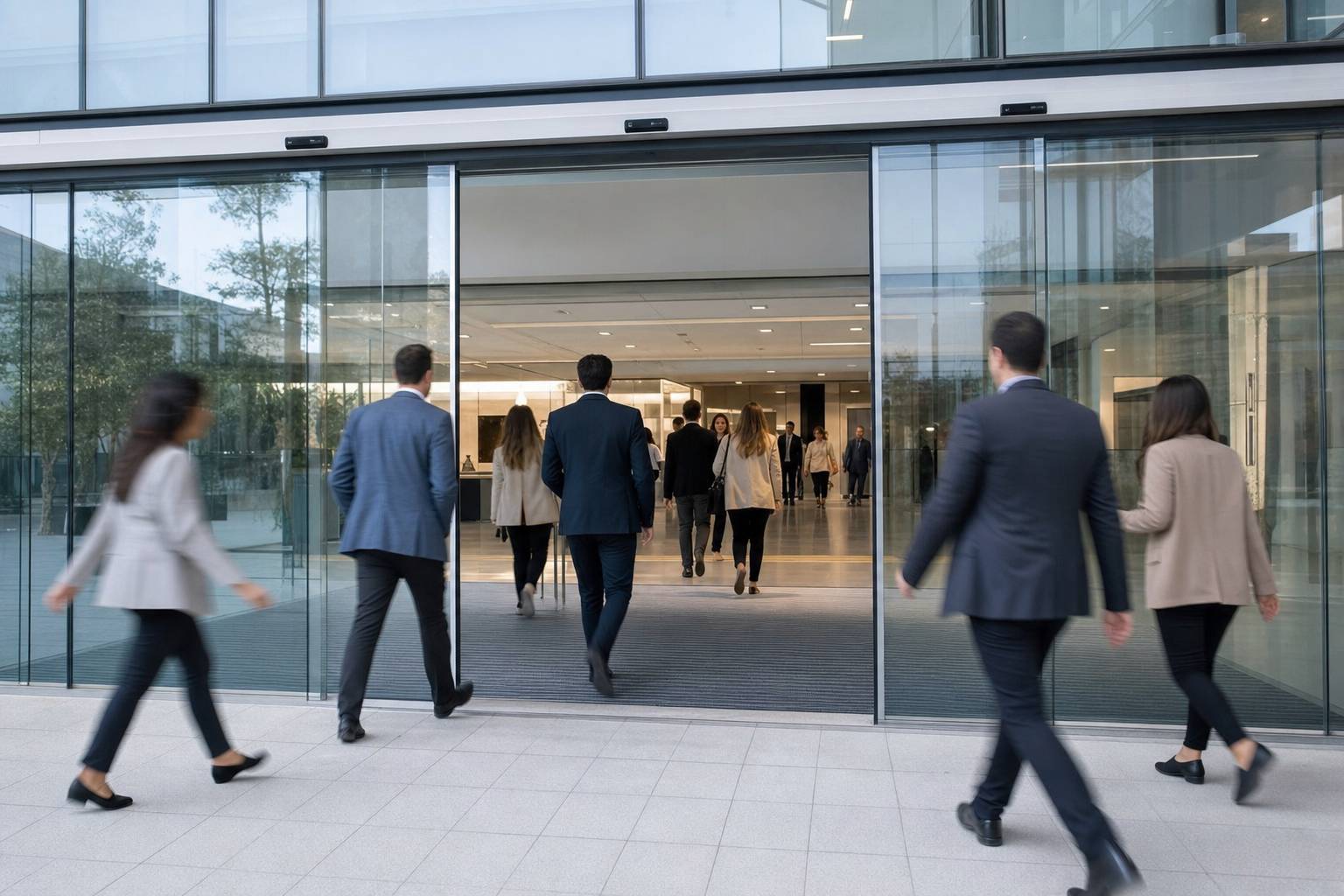 Cómo elegir el mejor tipo de puertas automáticas para empresas: guía práctica según uso, seguridad y automatismos